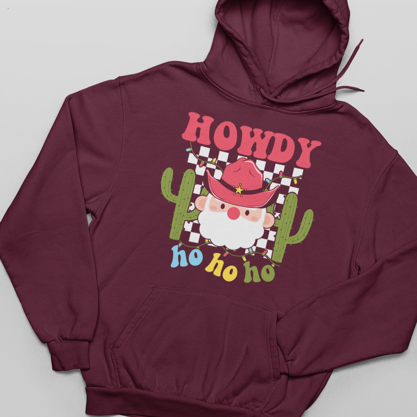 Hola, HO HO HO - Sudadera con capucha unisex