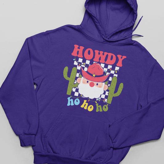 Howdy, HO HO HO - Unisex Pullover Hoodie