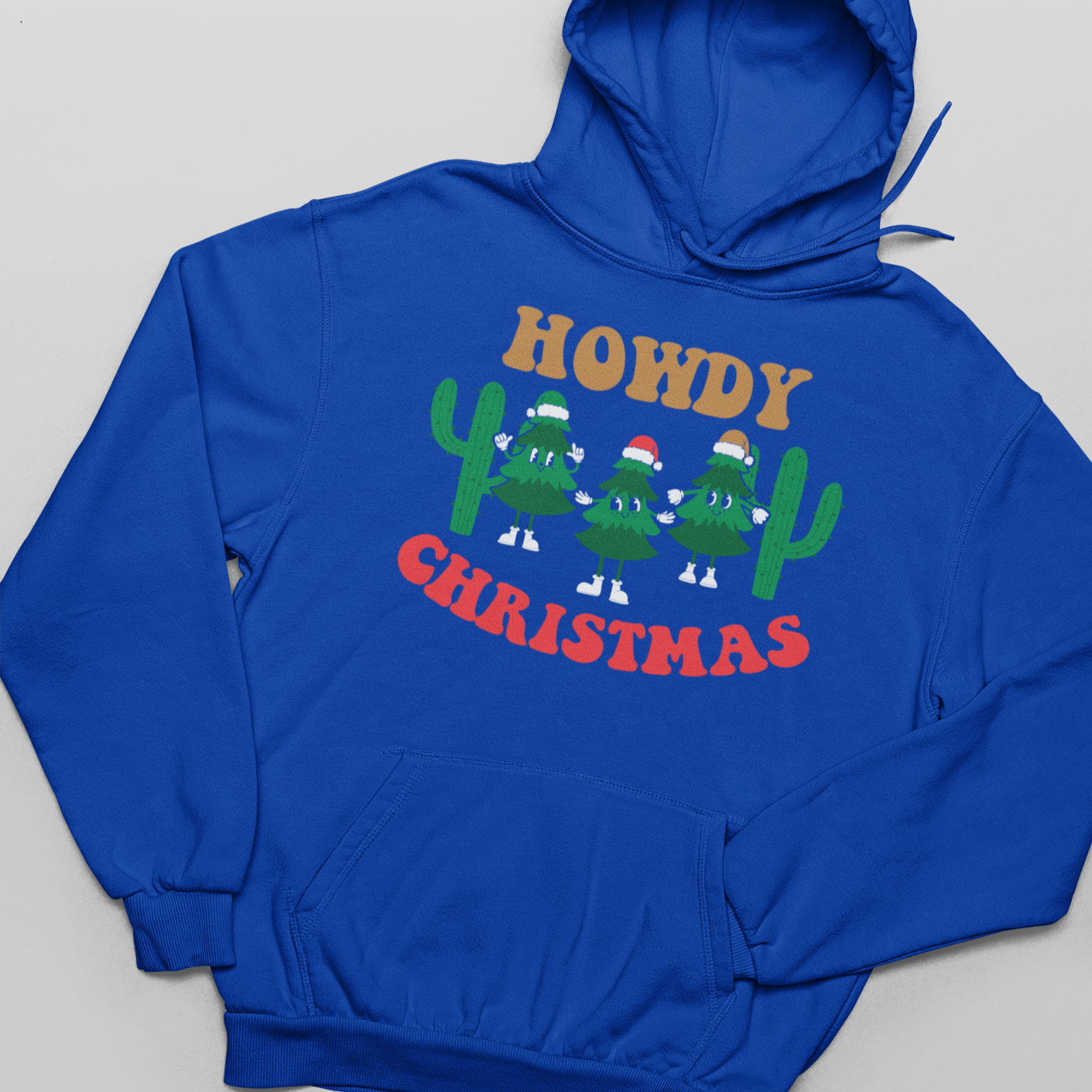 Hola Navidad, Festive Santa Tress - Sudadera con capucha unisex