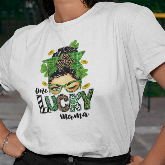 One Lucky Mama - T-Shirt
