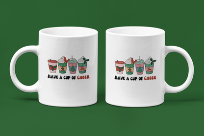 Have A Cup Of Cheer, Full Wrap-Around Mugs